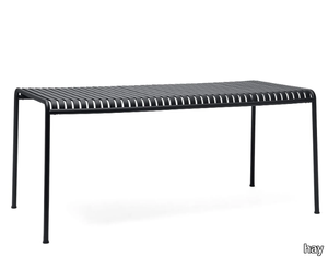 PALISSADE - Rectangular steel garden table _ Hay