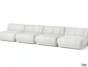 QUILTON COMBINATION 27 - Modular sectional fabric sofa _ Hay