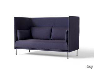 SILHOUETTE HIGH BACK - 2 seater high-back sofa _ Hay