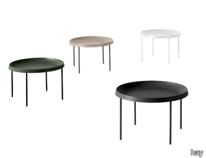 TULOU - Round steel coffee table _ Hay