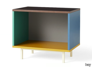 COLOUR CABINET S - Rectangular MDF bedside table _ Hay