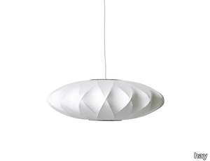 NELSON SAUCER CRISSCROSS PENDANT - LED Polymer pendant lamp _ Hay