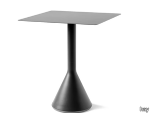 PALISSADE CONE - Square steel garden table _ Hay