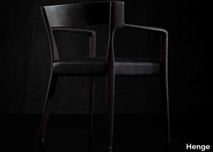 CHAIR-VA - Wooden chair with armrests _ Henge