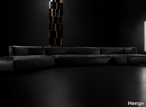 DOWNTOWN - Sectional leather sofa _ Henge
