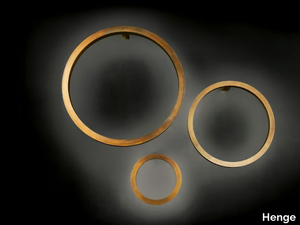 LIGHT RINGS WALL - LED brass wall light _ Henge