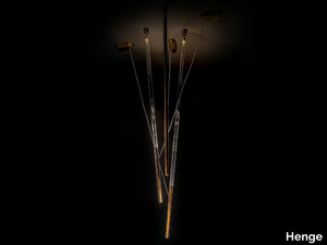SKYFALL - LED brass pendant lamp _ Henge