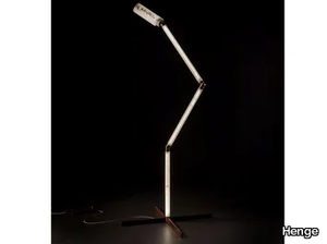 TEST-TREE - Onyx floor lamp with swing arm _ Henge