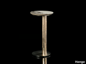 TWISTABLE - Round stone side table _ Henge