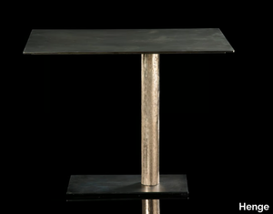 TWISTABLE - Rectangular plate side table _ Henge