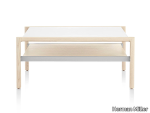 BRABO - Rectangular wooden side table _ Herman Miller