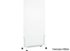 OE1 - Magnetic office whiteboard with castors _ Herman Miller