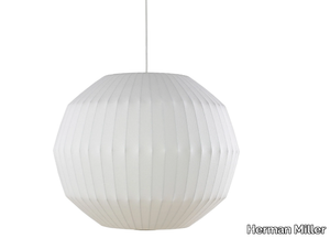 NELSON ANGLED SPHERE BUBBLE - Polymer pendant lamp _ Herman Miller