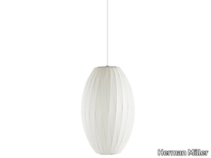 NELSON CIGAR CRISSCROSS BUBBLE - Polymer pendant lamp _ Herman Miller