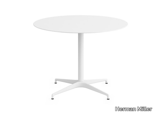 CIVIC - Round table with 4-star base _ Herman Miller