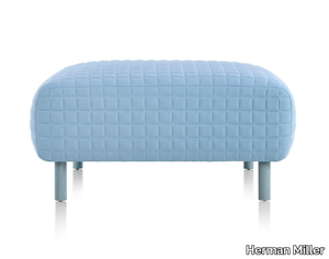 COLOURFORM - Upholstered fabric footstool _ Herman Miller