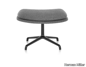 STRIAD - With 4-spoke base upholstered fabric footstool _ Herman Miller