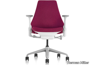 SAYL - Swivel upholstered fabric office chair with 5-Spoke base _ Herman Miller