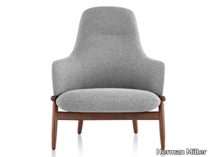 REFRAME - Fabric armchair high-back _ Herman Miller