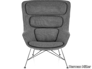 STRIAD - Fabric armchair high-back _ Herman Miller