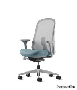 Lino Mineral/Plymouth Office Chair