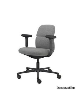 Asari Scoria Graphite Mid Back Chair