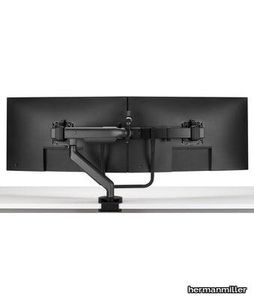 Flo X Large Format Dual Monitor Arm