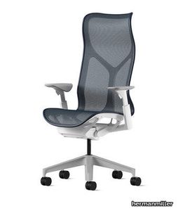 Cosm White/Nightfall High Back Office Chair