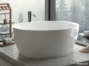 ISENSI - Round freestanding acrylic bathtub _ Hoesch