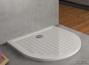 MUNA - Semicircular Solique shower tray _ Hoesch