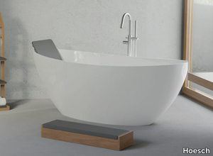 NAMUR - Freestanding oval Solique bathtub _ Hoesch