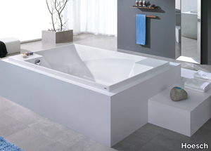 SANTEE - Freestanding rectangular acrylic bathtub _ Hoesch