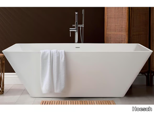 SCULTURA - Rectangular freestanding Solique bathtub _ Hoesch