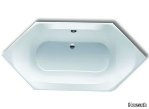 SPECTRA - Hexagonal freestanding acrylic bathtub _ Hoesch