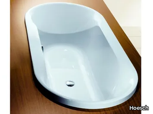 SPECTRA - Built-in oval acrylic bathtub _ Hoesch