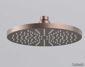 COBBER M100 / M105 / M106 - Ceiling mounted round brass overhead shower _ Hotbath