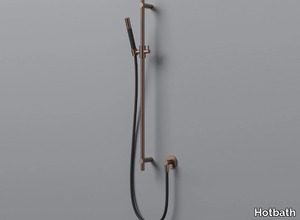 COBBER M307 - Brass shower wallbar with hand shower _ Hotbath