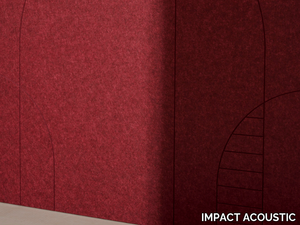 VELA - Recycled plastic Acoustic wall panel _ IMPACT ACOUSTIC®