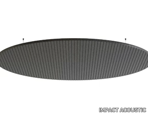 VERTIGO FINE - Recycled plastic acoustic ceiling clouds _ IMPACT ACOUSTIC®