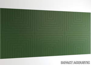 MAYA - Recycled plastic Acoustic wall panel _ IMPACT ACOUSTIC®