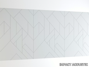 MAZE - Recycled plastic Acoustic wall panel _ IMPACT ACOUSTIC®