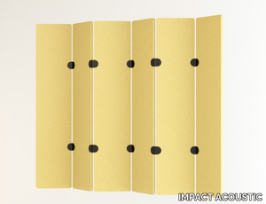 PALING - Sound absorbing freestanding plastic office screen _ IMPACT ACOUSTIC®