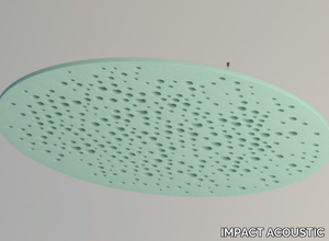 ROUND BUBBLES - Recycled plastic hanging acoustic panel _ IMPACT ACOUSTIC®