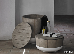 ORIGIN - Wooden bathroom stool _ INBANI