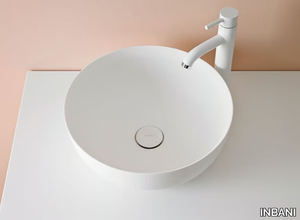 CERCLO - Countertop round Corian® washbasin _ INBANI