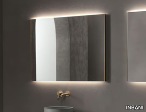 STRATO - Wall-mounted mirror with integrated lighting _ INBANI