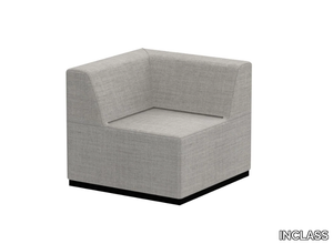 PAU - Corner sectional fabric armchair _ INCLASS