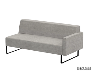 TETRIS - Sectional sled base fabric sofa _ INCLASS