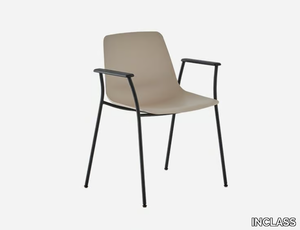 VARYA XL - Polypropylene chair with armrests _ INCLASS