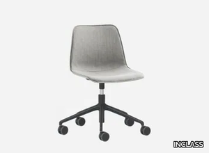 VARYA TAPIZ - Height-adjustable fabric office chair with 5-Spoke base _ INCLASS